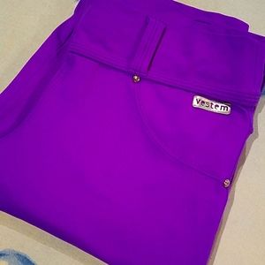Plum vestem legging